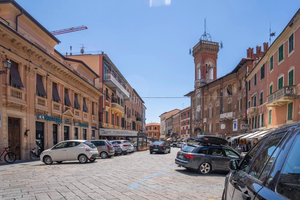 063 - Casa Del Corso, Centrale 200M Dal Mare E Spiaggia 세스트리레반떼 외부 사진