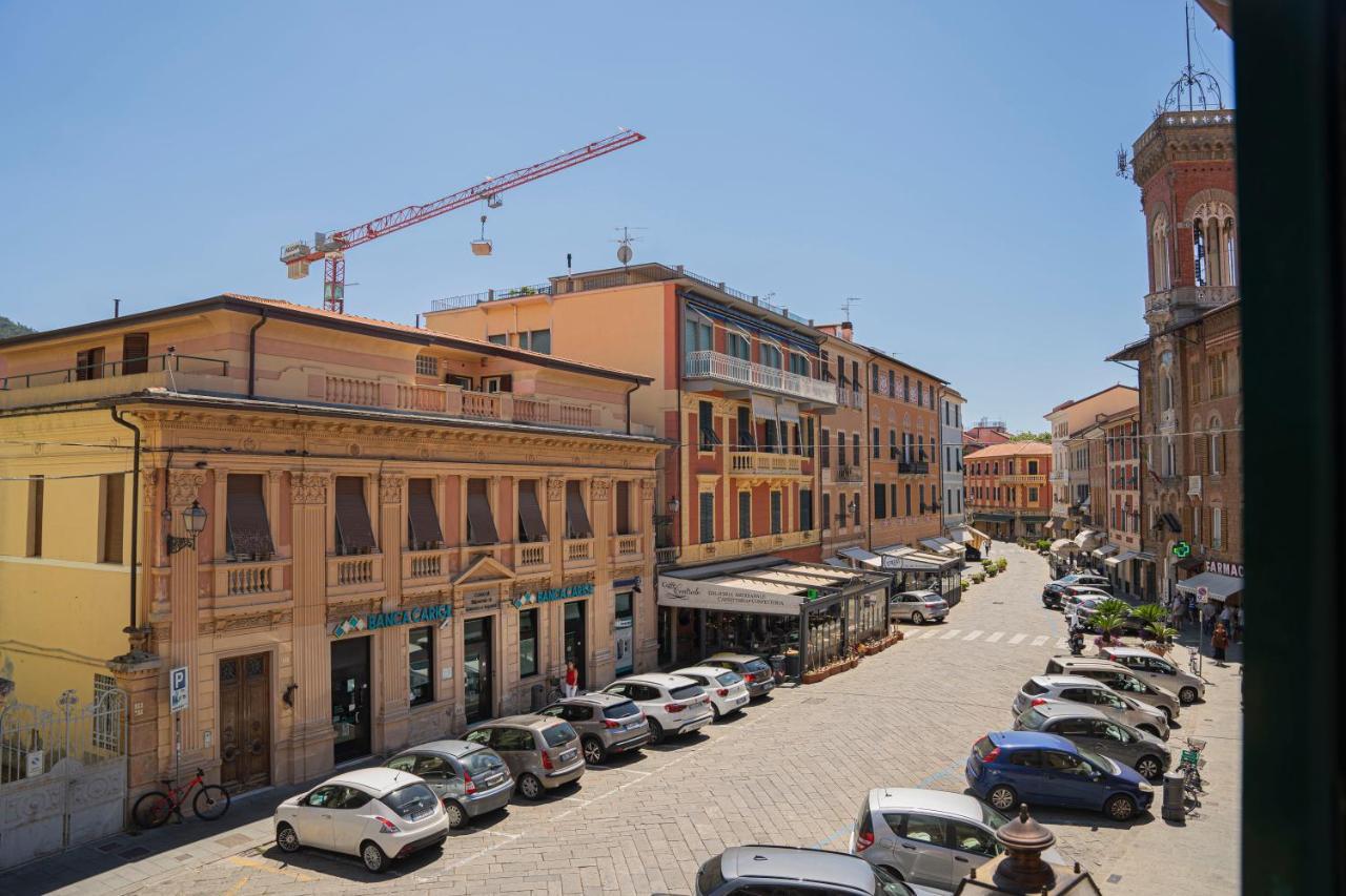 063 - Casa Del Corso, Centrale 200M Dal Mare E Spiaggia 세스트리레반떼 외부 사진